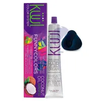 KULL FUNNY COLORS TINTE AZUL OCEANO X 90ML - Miniatura 1