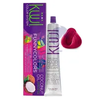 KULL FUNNY COLORS TINTE ROJO VIOLETA X 90ML - Miniatura 1