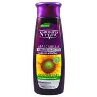 NATURALEZA Y VIDA MASCARILLA CAPILAR COLOR BORGOÑA X 300ML - Miniatura 1
