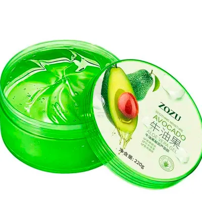 JC GEL HIDRATANTE ALOE VERA CON AGUACATE ZOZU REF. 81358 X 220GR - Producto de belleza y estética en Almacén Sandra