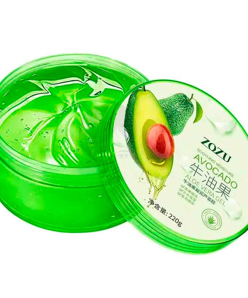 JC GEL HIDRATANTE ALOE VERA CON AGUACATE ZOZU REF. 81358 X 220GR - Producto de belleza y estética en Almacén Sandra