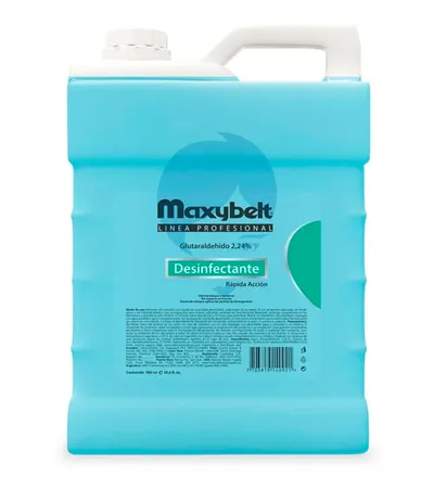 MAXYBELT DESINFECTANTE GLUTARALDEHIDO X 2000ML - Producto de belleza y estética en Almacén Sandra