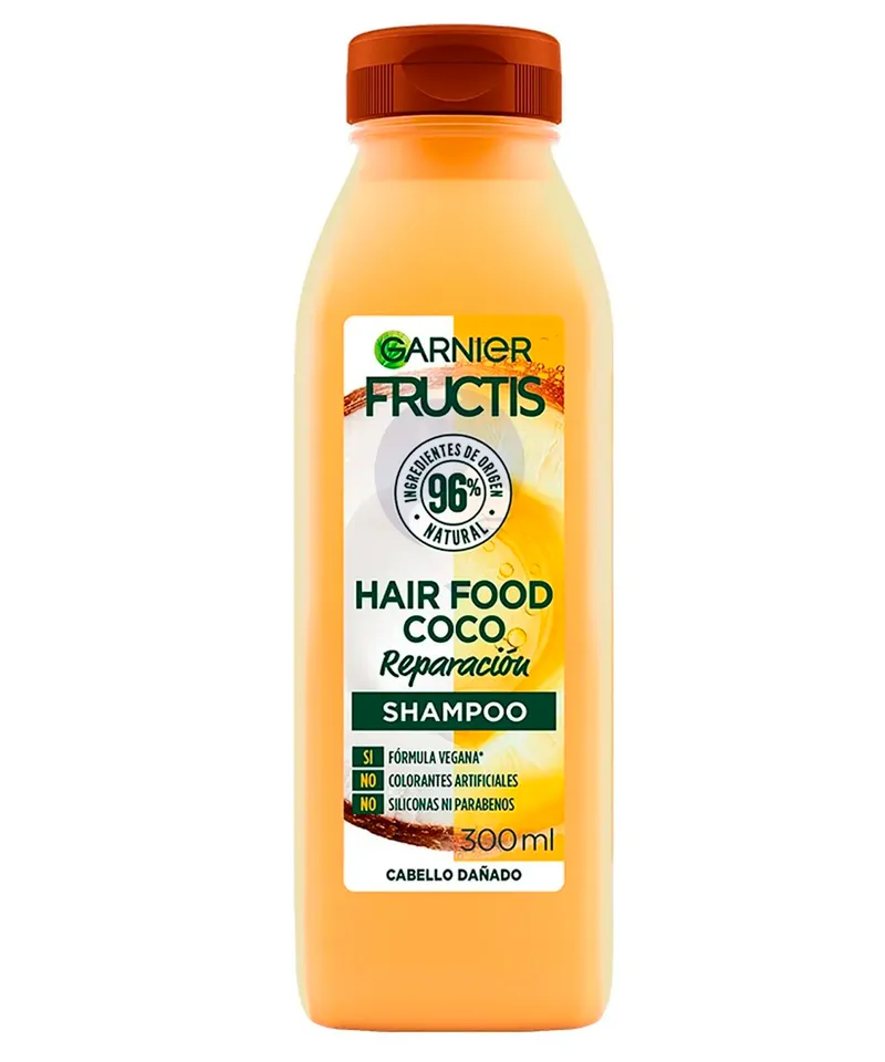 GARNIER FRUCTIS SHAMPOO HAIR FOOD COCO REPARACION X 300ML - Producto de belleza y estética en Almacén Sandra