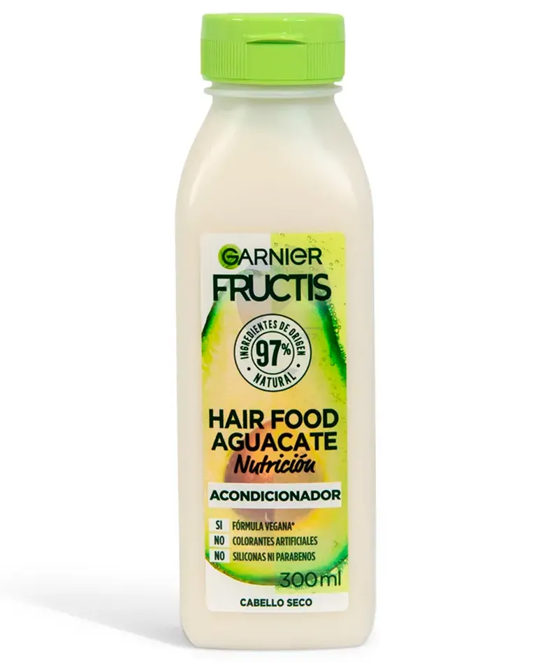 GARNIER FRUCTIS ACONDICIONADOR HAIR FOOD AGUACATE NUTRICION X 300ML - Producto de belleza y estética en Almacén Sandra