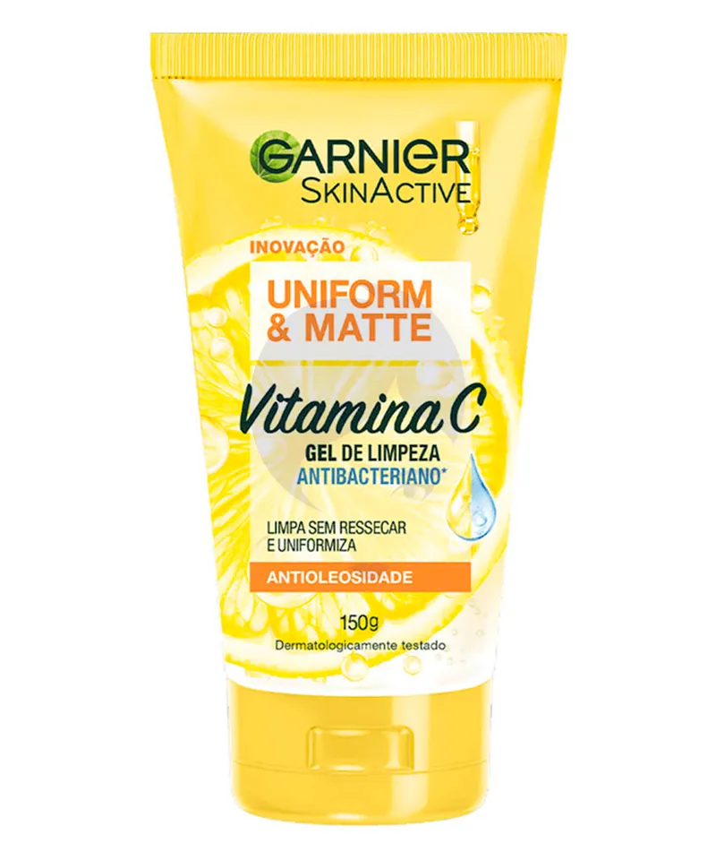 GARNIER SKINACTIVE GEL LIMPIADOR EFECTO HIDRATANTE VITAMINA C X 150GR - Producto de belleza y estética en Almacén Sandra