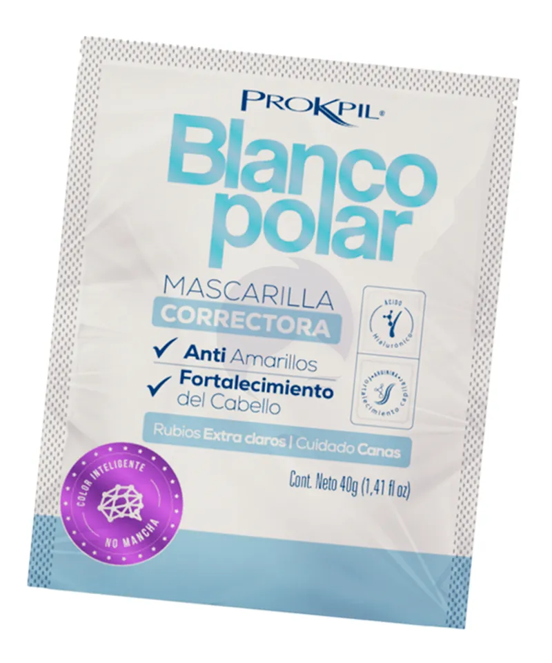 PROKPIL MASCARILLA CORRECTORA BLANCO POLAR X 40GR - Producto de belleza y estética en Almacén Sandra