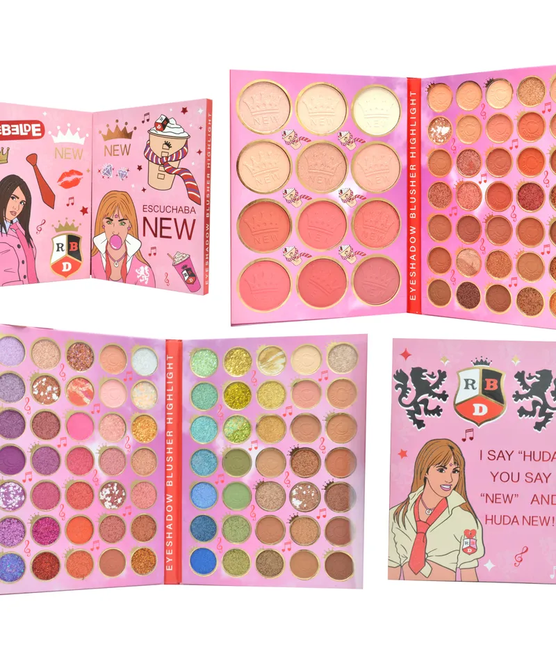 JC SOMBRA LIBRO HUDA NEW RBD X 117 TONOS REF. 1923 - Producto de belleza y estética en Almacén Sandra