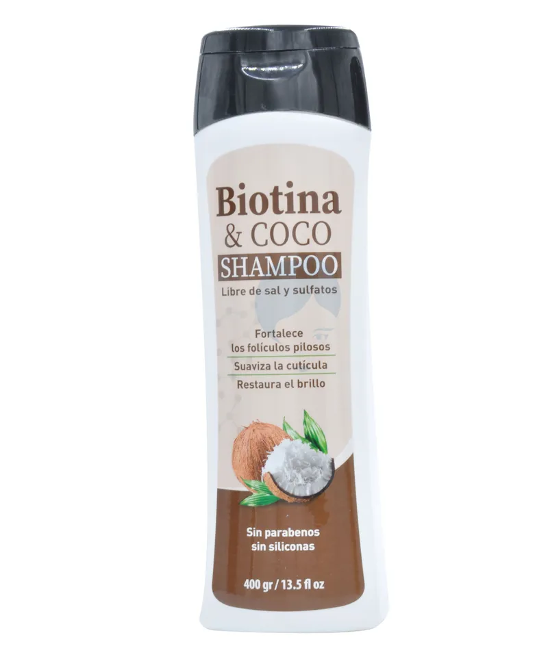 STYLE MAX SHAMPOO BIOTINA Y COCO X 400GR - Producto de belleza y estética en Almacén Sandra