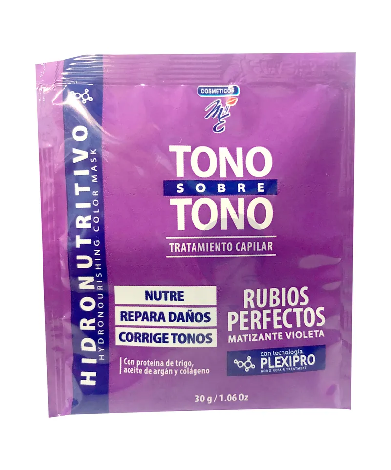 MYE TRATAMIENTO TONO SOBRE TONO RUBIOS PERFECTOS MATIZANTE VIOLETA X 30GR - Producto de belleza y estética en Almacén Sandra
