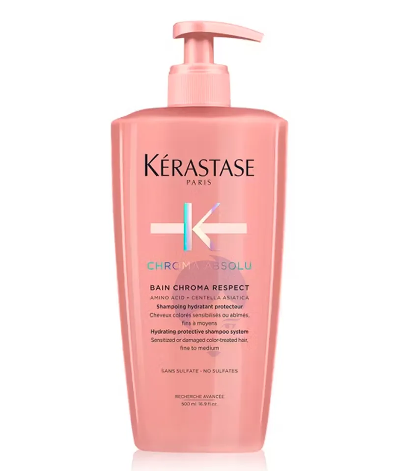 KERASTASE SHAMPOO BAIN CHROMA RESPECT X 500ML - Producto de belleza y estética en Almacén Sandra