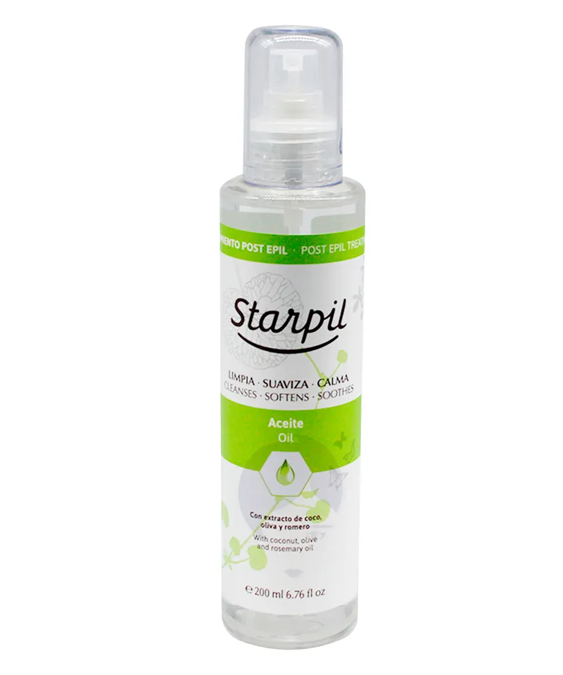 STARPIL ACEITE CORPORAL POST EPIL X 200ML - Producto de belleza y estética en Almacén Sandra