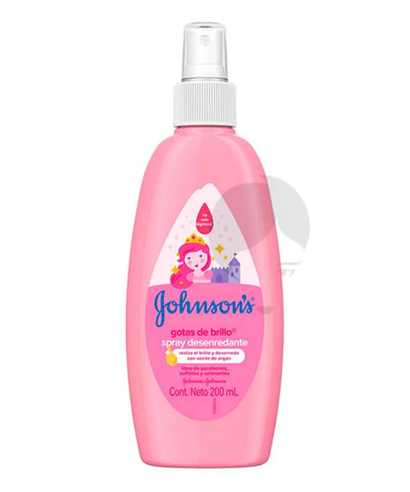 JOHNSONS BABY ACONDICIONADOR GOTAS DE BRILLO SPRAY X 200ML - Producto de belleza y estética en Almacén Sandra