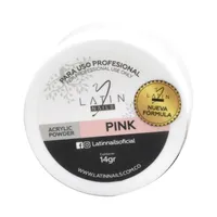 LATIN NAILS POLVO ACRILICO PINK X 14GR - Miniatura 1