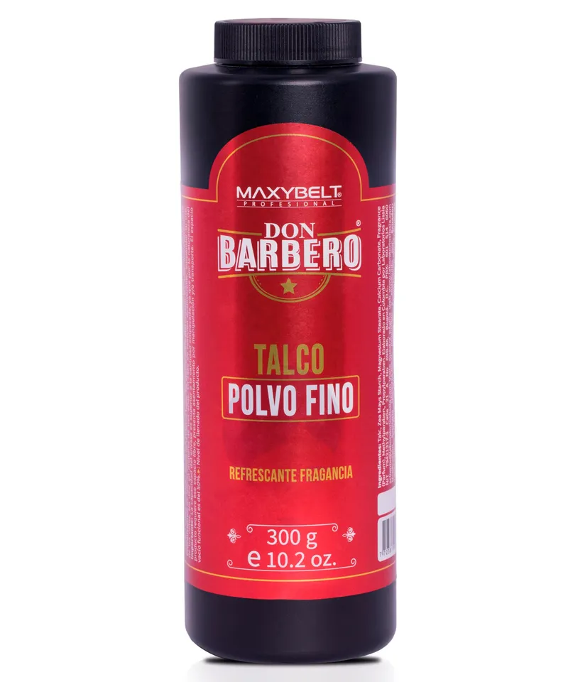 MAXYBELT DON BARBERO TALCO POLVO FINO X 300GR - Producto de belleza y estética en Almacén Sandra