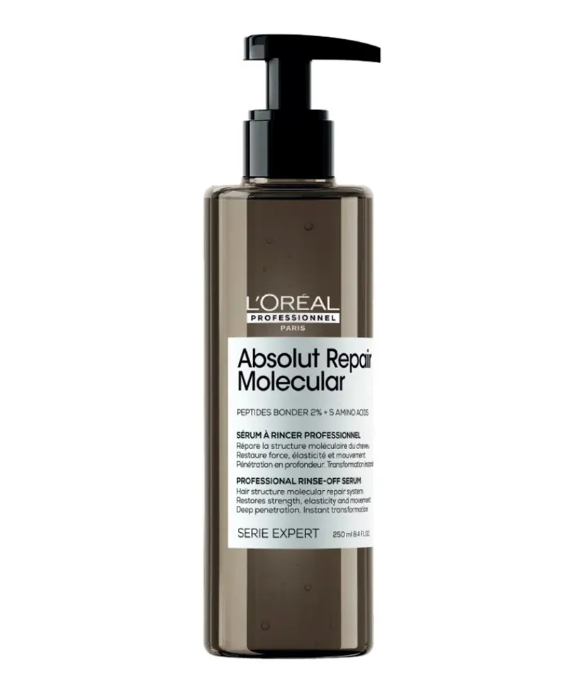LOREAL SERUM CAPILAR ABSOLUT REPAIR MOLECULAR X 250ML - Producto de belleza y estética en Almacén Sandra