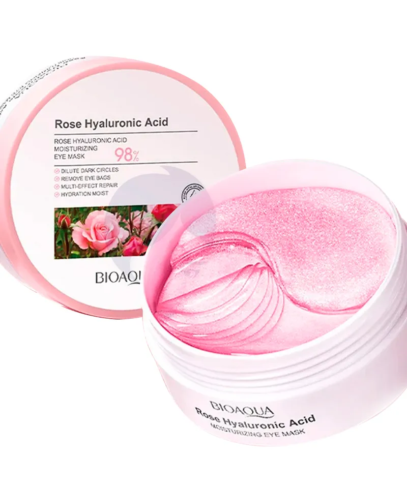 MAFFICK BIOAQUA MASCARILLA DE OJOS HIDRATANTE ROSAS ACIDO HIALURONICO X 80GR - Producto de belleza y estética en Almacén Sandra