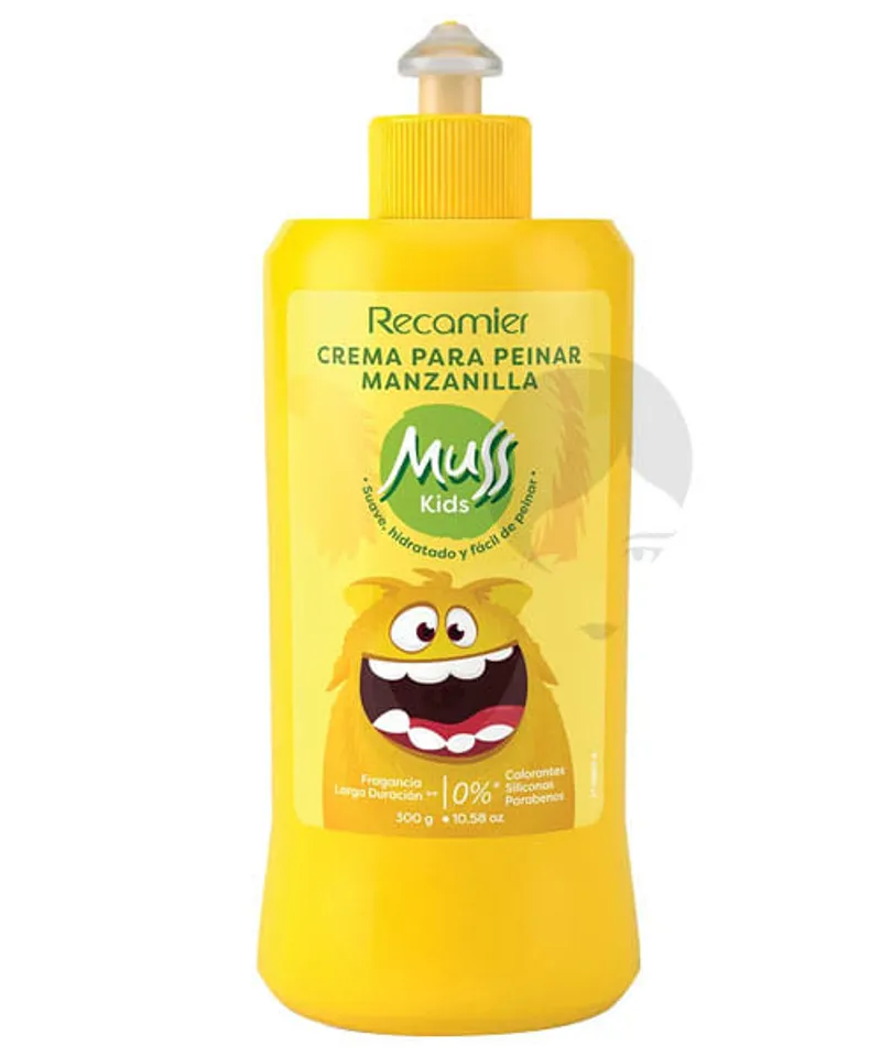 MUSS KIDS CREMA DE PEINAR MANZANILLA  X 300GR - Producto de belleza y estética en Almacén Sandra