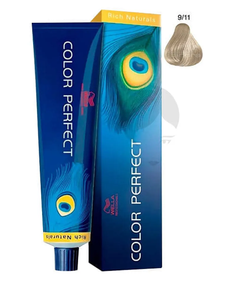 WELLA COLOR PERFECT TINTE RUBIO EXTRA CLARO CENIZA INTEN N.9.11 X 60ML - Producto de belleza y estética en Almacén Sandra