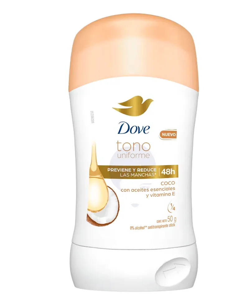 DOVE DESODORANTE TONO UNIFORME EN BARRA COCO X 45GR - Producto de belleza y estética en Almacén Sandra