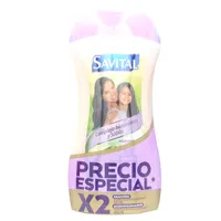 SAVITAL DUO SH+ACON CON COMPLEJO HIALURONICO Y SABILA X 510ML - Miniatura 1