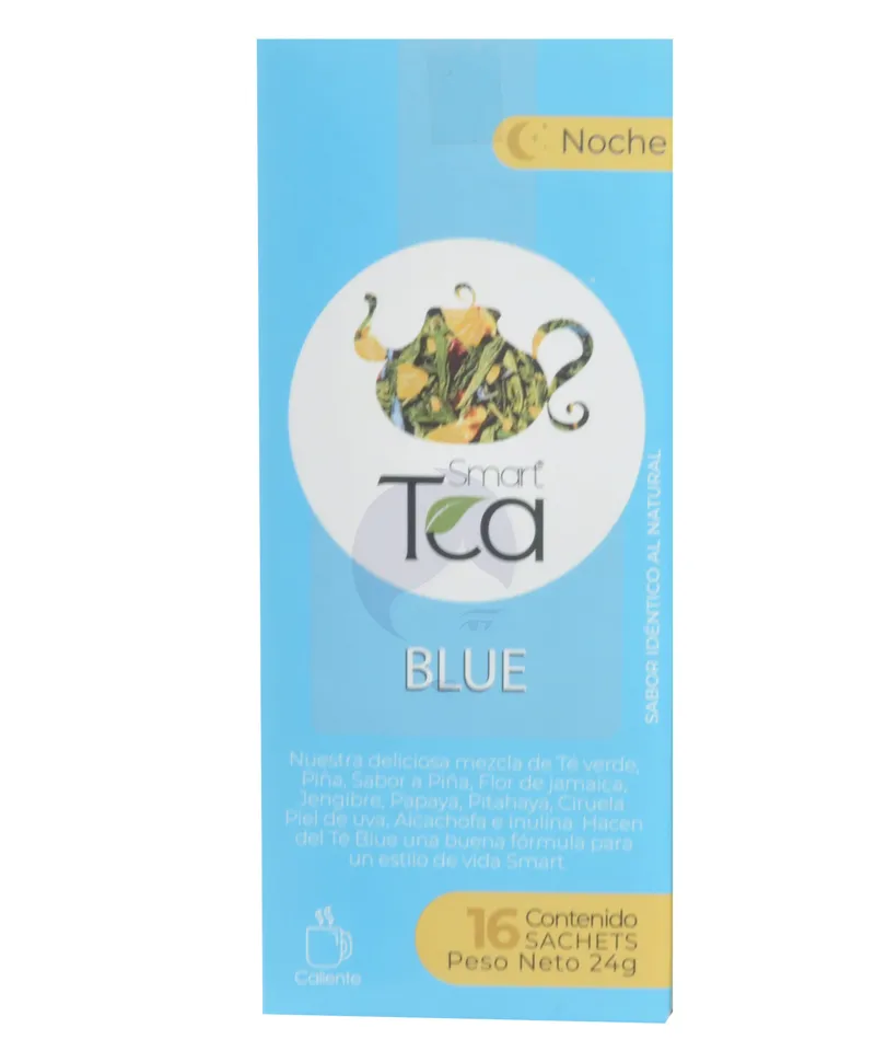 SMART TEA BLUE DETOX TE DETOXIFICANTE NOCHE X 16 UND - Producto de belleza y estética en Almacén Sandra