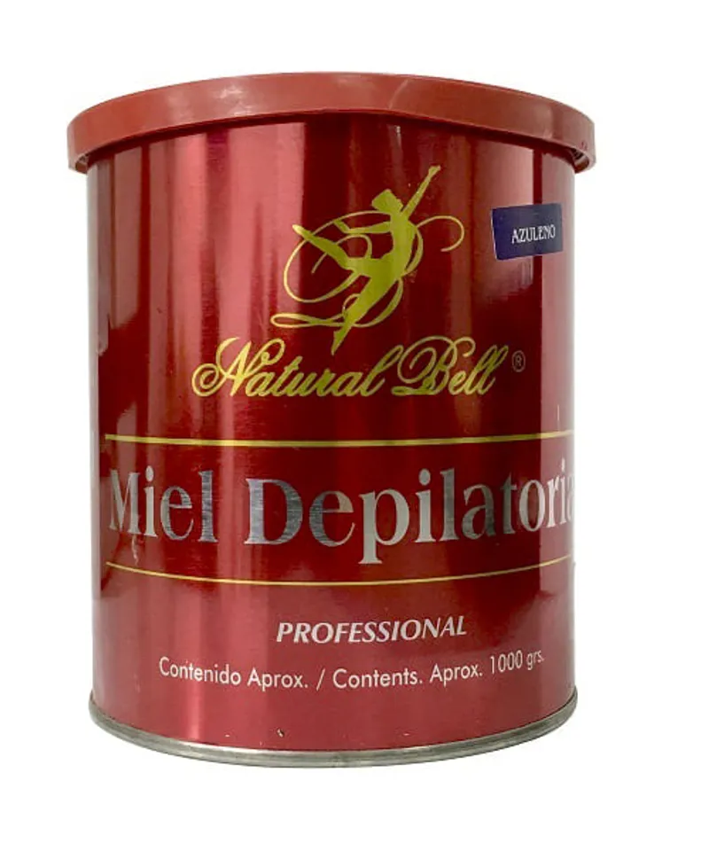 NATURAL BELL CERA MIEL DEPILATORIA AZULENO X 1000GR - Producto de belleza y estética en Almacén Sandra