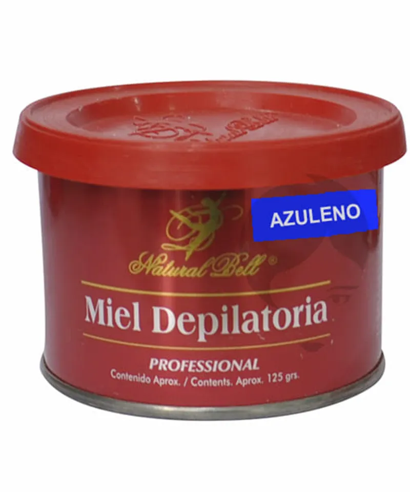 NATURAL BELL CERA MIEL DEPILATORIA AZULENO X 125GR - Producto de belleza y estética en Almacén Sandra