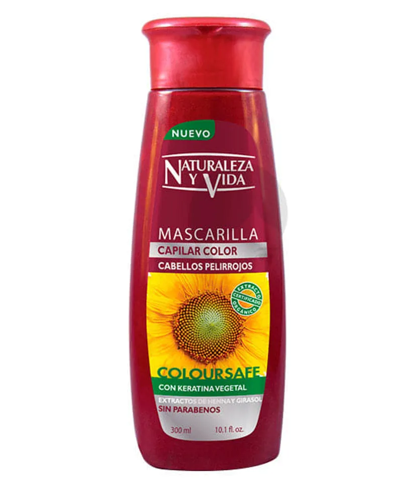 NATURALEZA Y VIDA MASCARILLA PELIRROJO X 300GR - Producto de belleza y estética en Almacén Sandra
