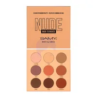 SAMY PALETA SOMBRA DE OJOS 9 TONOS NUDE N.7 X 7.5GR - Miniatura 1