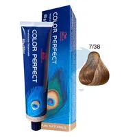 WELLA COLOR PERFECT TINTE RUBIO MEDIANO DORADO PERLA N.7.38 X 60ML - Miniatura 1