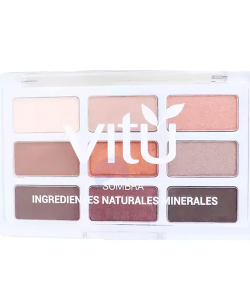 VITU PALETA SOMBRAS NUDES - Producto de belleza y estética en Almacén Sandra
