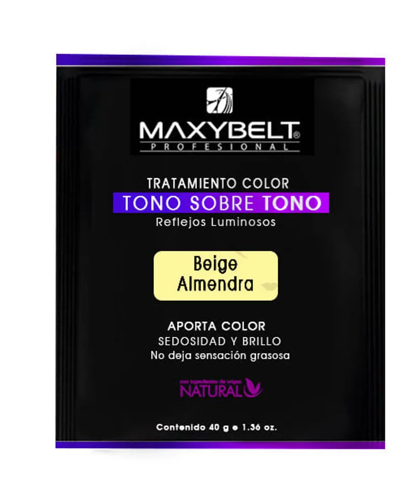 MAXYBELT MASCARILLA BEIGE ALMENDRA X 40GR - Producto de belleza y estética en Almacén Sandra