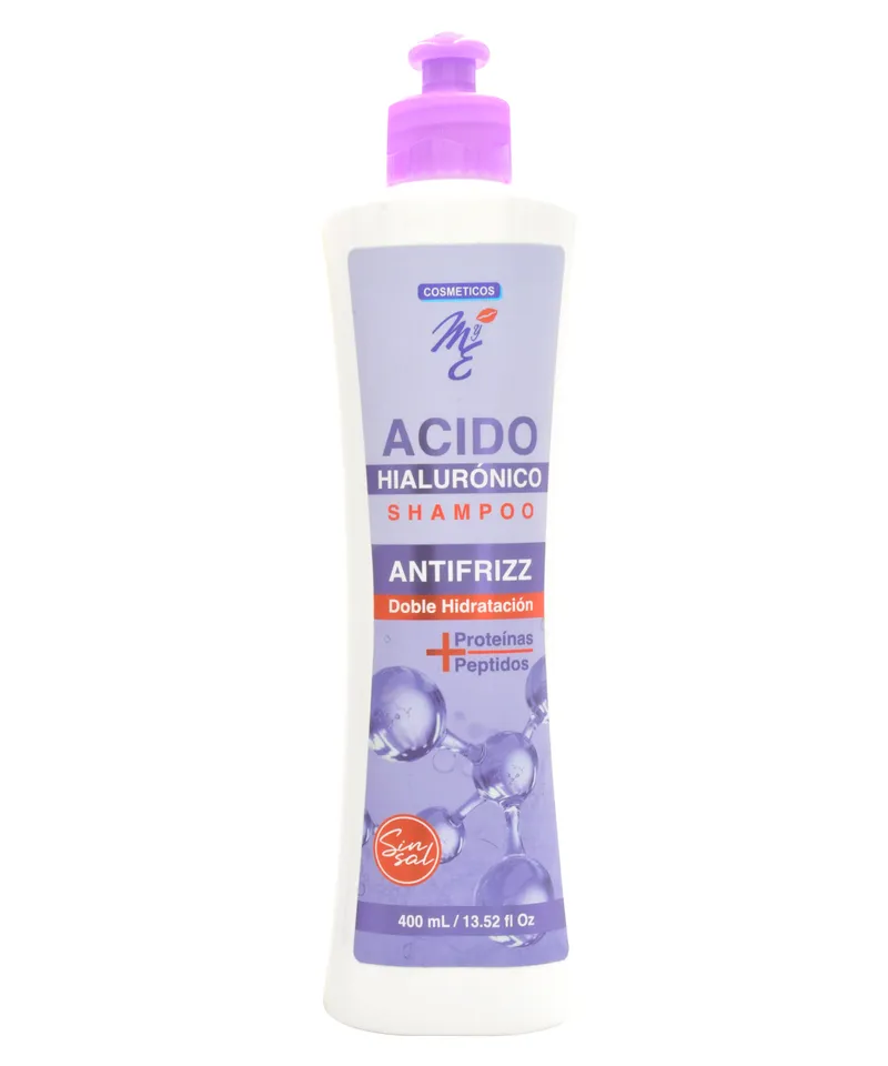 MYE SHAMPOO CON ACIDO HIALURONICO X 400ML - Producto de belleza y estética en Almacén Sandra
