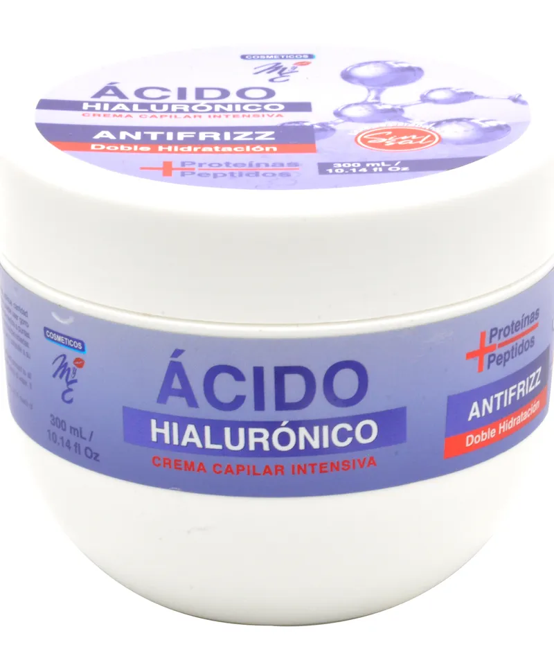 MYE CREMA CAPILAR INTENSIVA CON ACIDO HIALURONICO X 300ML - Producto de belleza y estética en Almacén Sandra