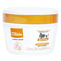LISSIA MASCARILLA CAPILAR AJO Y BIOTINA X 260GR - Miniatura 1