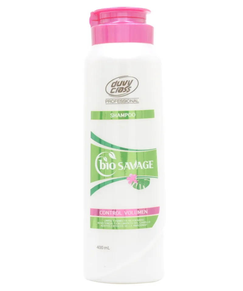 DUVY CLASS SHAMPOO BIO SAVAGE X 400ML - Producto de belleza y estética en Almacén Sandra