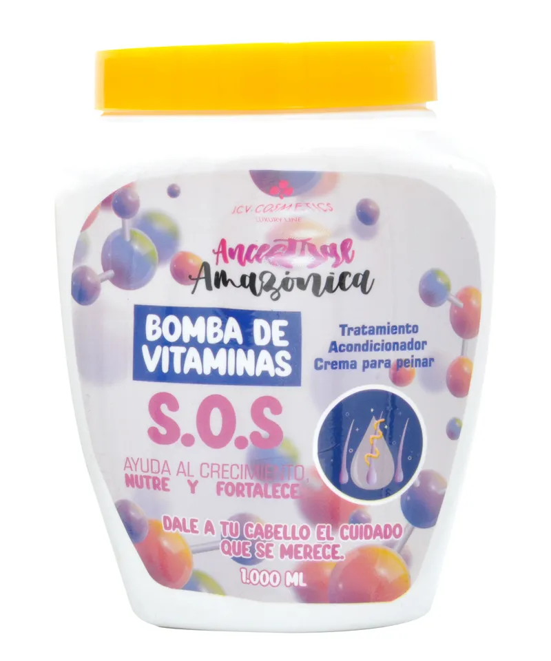 LAB FC TRATAMIENTO CAPILAR BOMBA DE VITAMINAS SOS X 1000ML - Producto de belleza y estética en Almacén Sandra