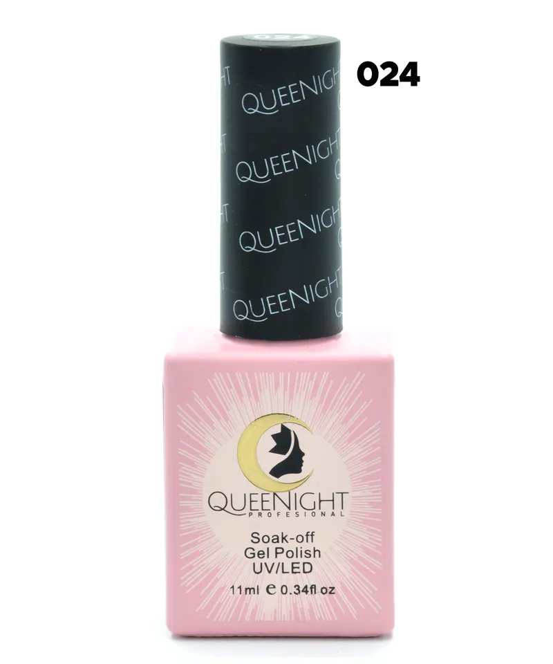 QUEENIGHT ESMALTE SEMIPERMANENTE GEL POLISH N.024 X 11ML - Producto de belleza y estética en Almacén Sandra