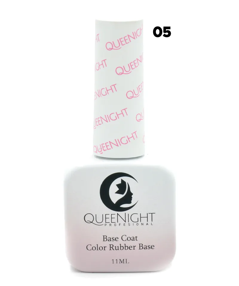 QUEENIGHT RUBBER BASE COAT N.05 X 11ML - Producto de belleza y estética en Almacén Sandra