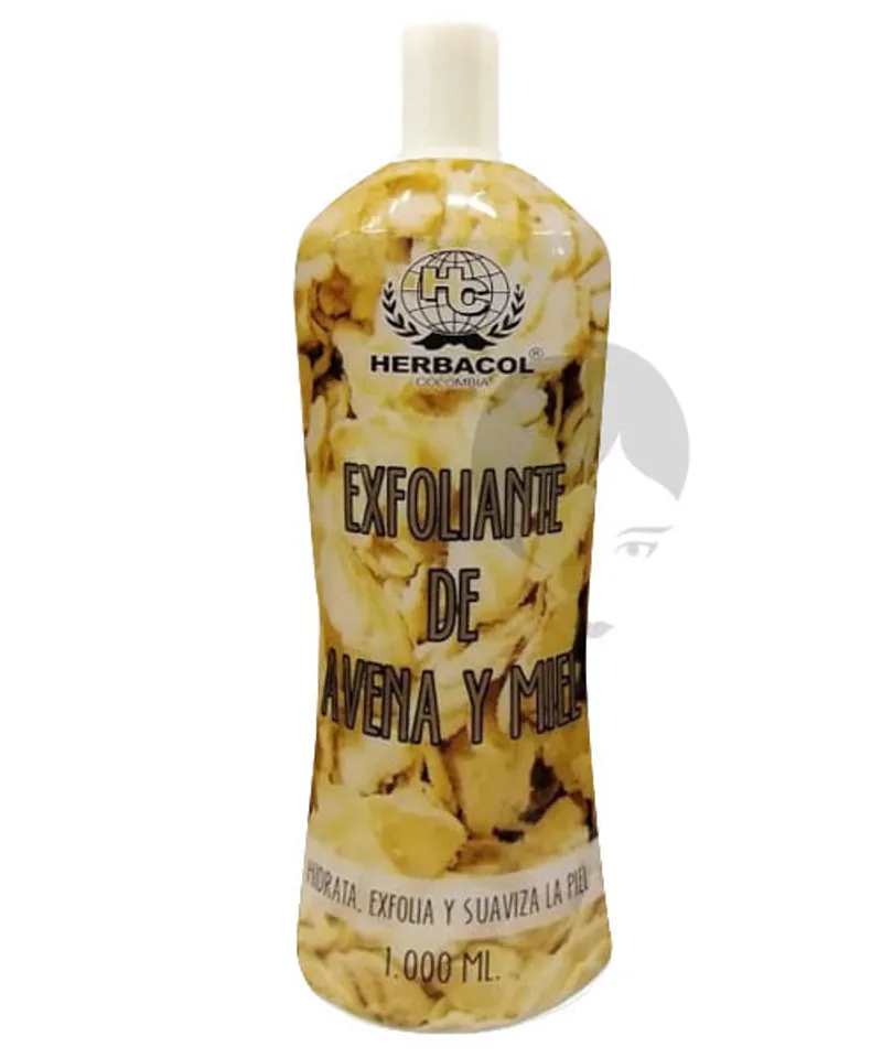 HERBACOL EXFOLIANTE AVENA Y MIEL X 1000ML - Producto de belleza y estética en Almacén Sandra