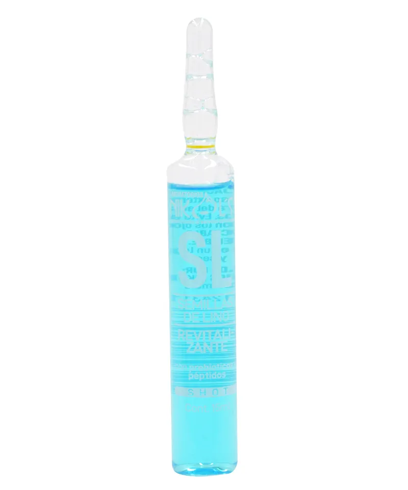 NIKOLS AMPOLLA REVITALIZANTE SEMILLA DE LINO AZUL X 15ML - Producto de belleza y estética en Almacén Sandra