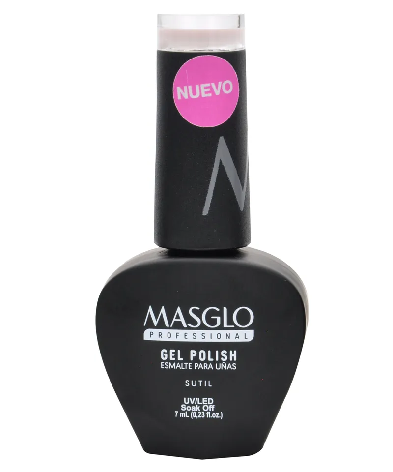 MASGLO ESMALTE  GEL POLISH SUTIL X 7ML - Producto de belleza y estética en Almacén Sandra