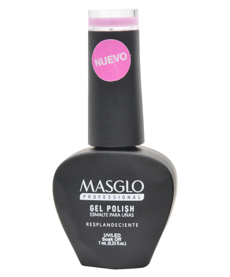 MASGLO ESMALTE  GEL POLISH RESPLANDECIENTE X 7ML - Producto de belleza y estética en Almacén Sandra