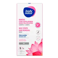VELCLA BODY NATUR BANDAS DEPILATORIAS PIELES SENSIBLE X 16UNDS - Miniatura 1