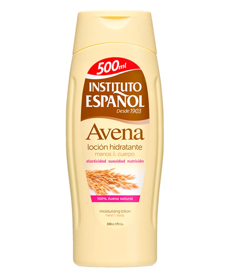 INSTITUTO ESPAÑOL CREMA CORPORAL LECHE Y AVENA X500ML. - Producto de belleza y estética en Almacén Sandra