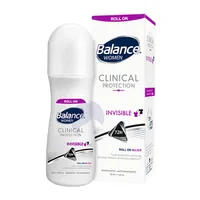BALANCE DESODORANTE ROLL ON CLINICAL INVISIBLE WOMEN X 50ML - Miniatura 1