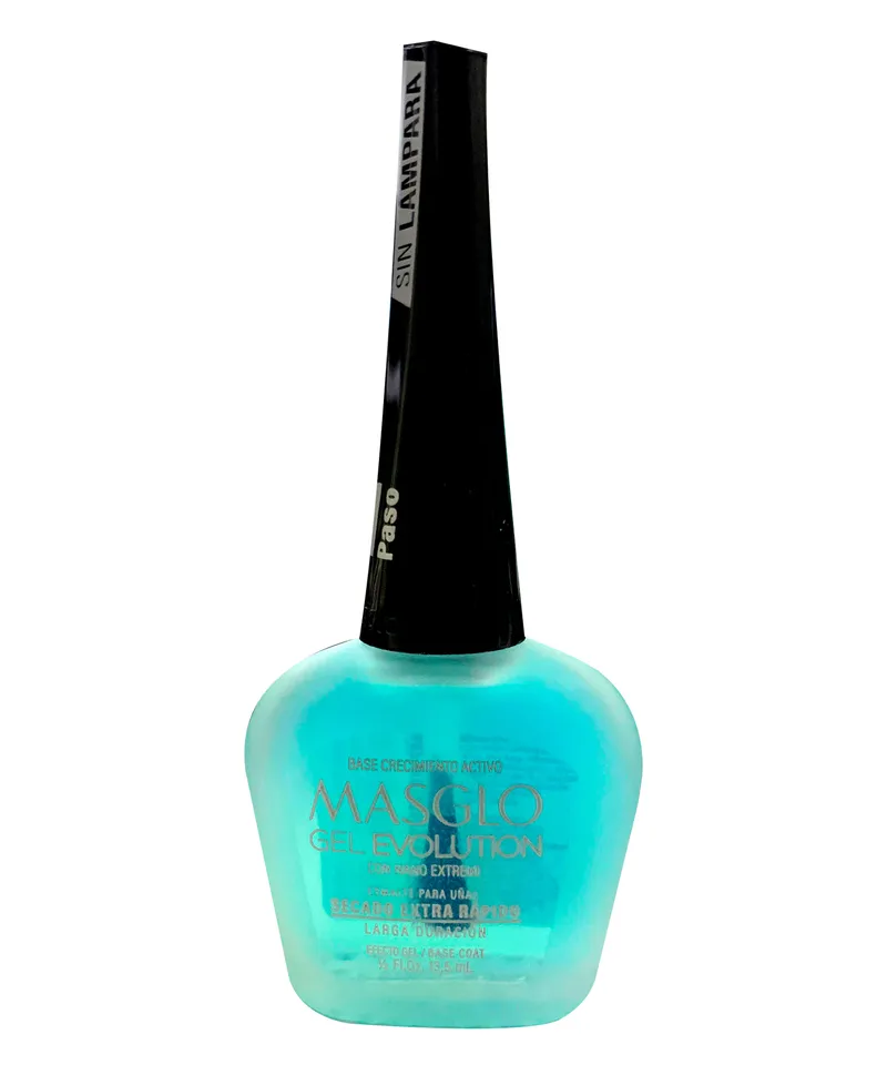 MASGLO ESMALTE GEL EVOLUTION BASE CRECIMIENTO ACTIVO X 13.5ML - Producto de belleza y estética en Almacén Sandra