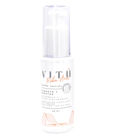 VITU SUERO FACIAL CALENDULA Y ACIDO HIALURONICO X 40ML - Producto de belleza y estética en Almacén Sandra