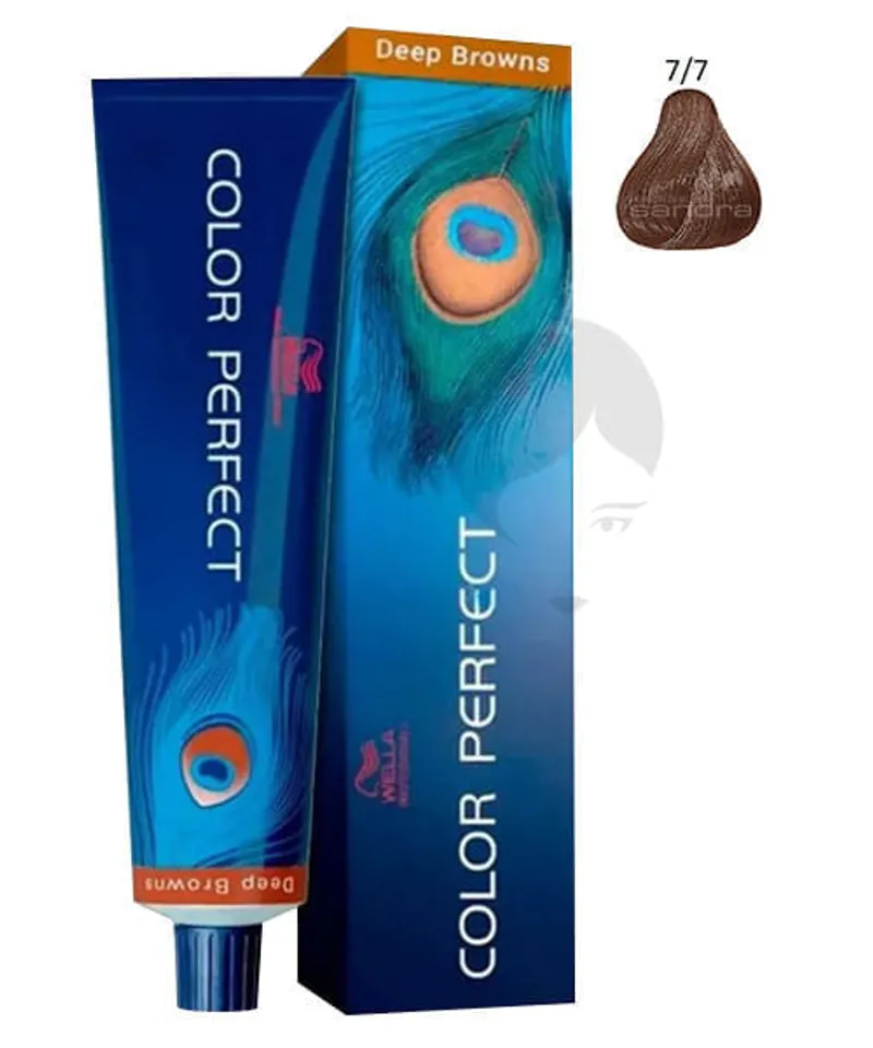 COLOR PERFECT TINTE RUBIO MEDIANO MARRON #7.7 X 60ML- - Producto de belleza y estética en Almacén Sandra