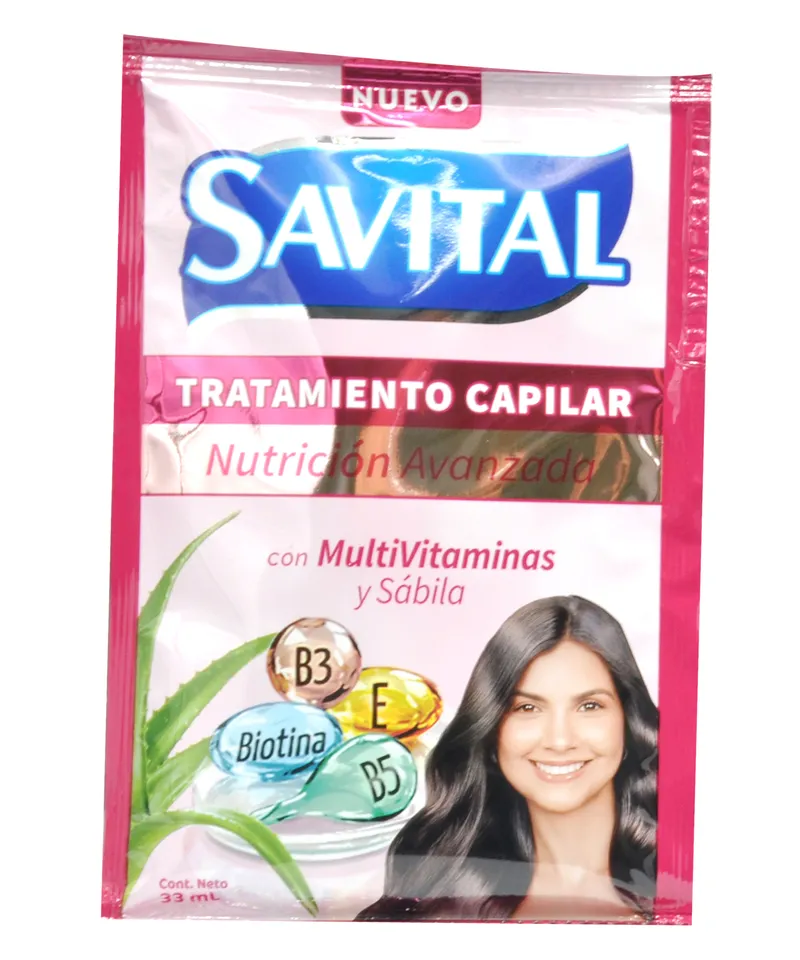 SAVITAL TRATAMIENTO CAPILAR NUTRICION AVANZADA X 33ML - Producto de belleza y estética en Almacén Sandra